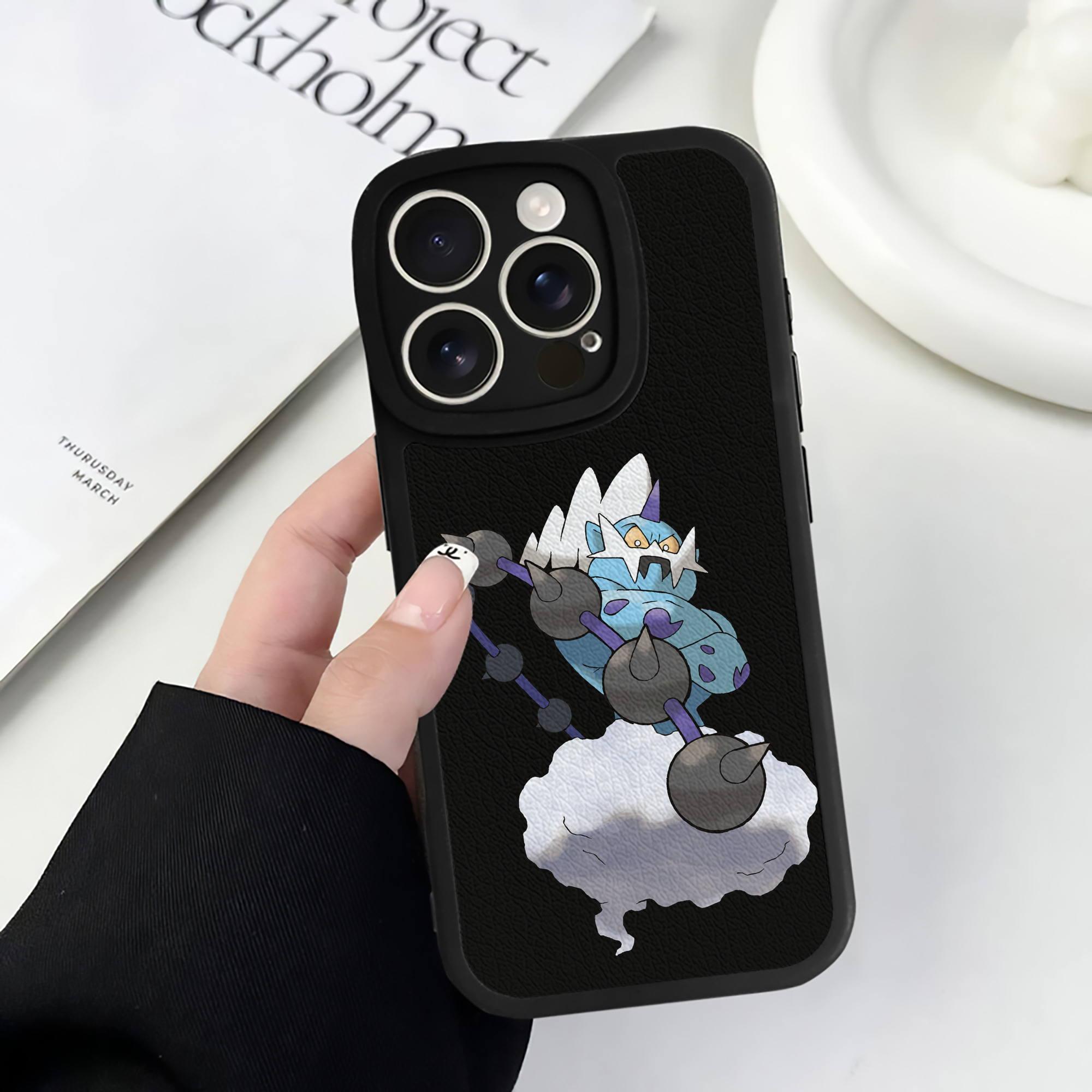 （画像用） ポケットモンスター Pokémon 【iPhone 16シリーズ対応】シリコンスマホケース（レザー調） 材質：シリコン